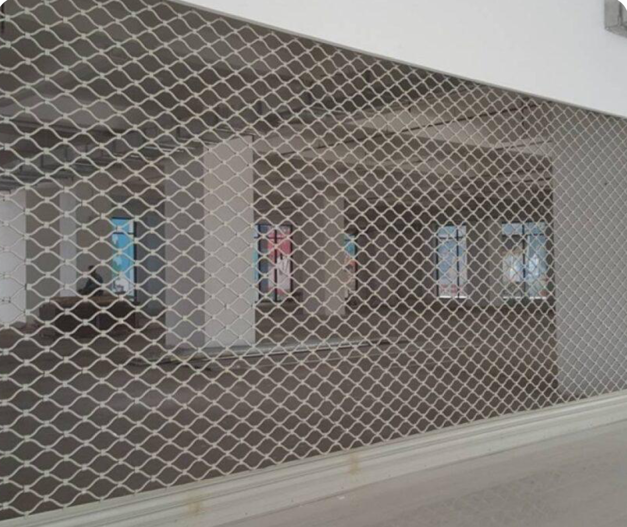 Diamond shape Shop Front Burglar Proof